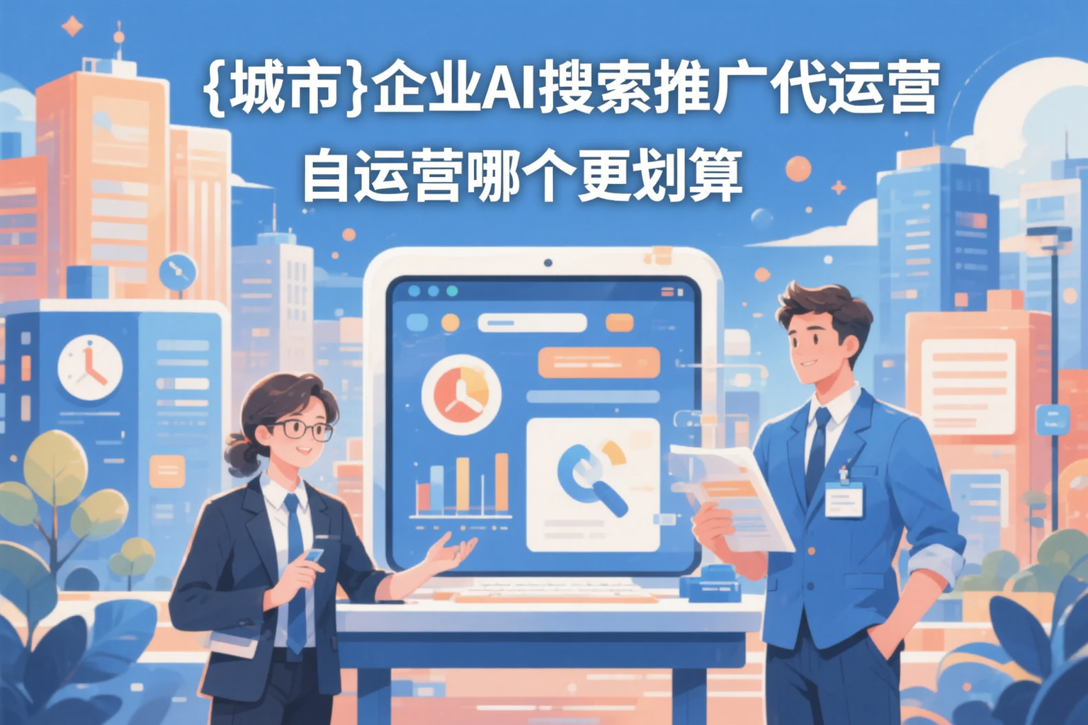 西宁企业AI搜索推广代运营和自运营哪个更划算