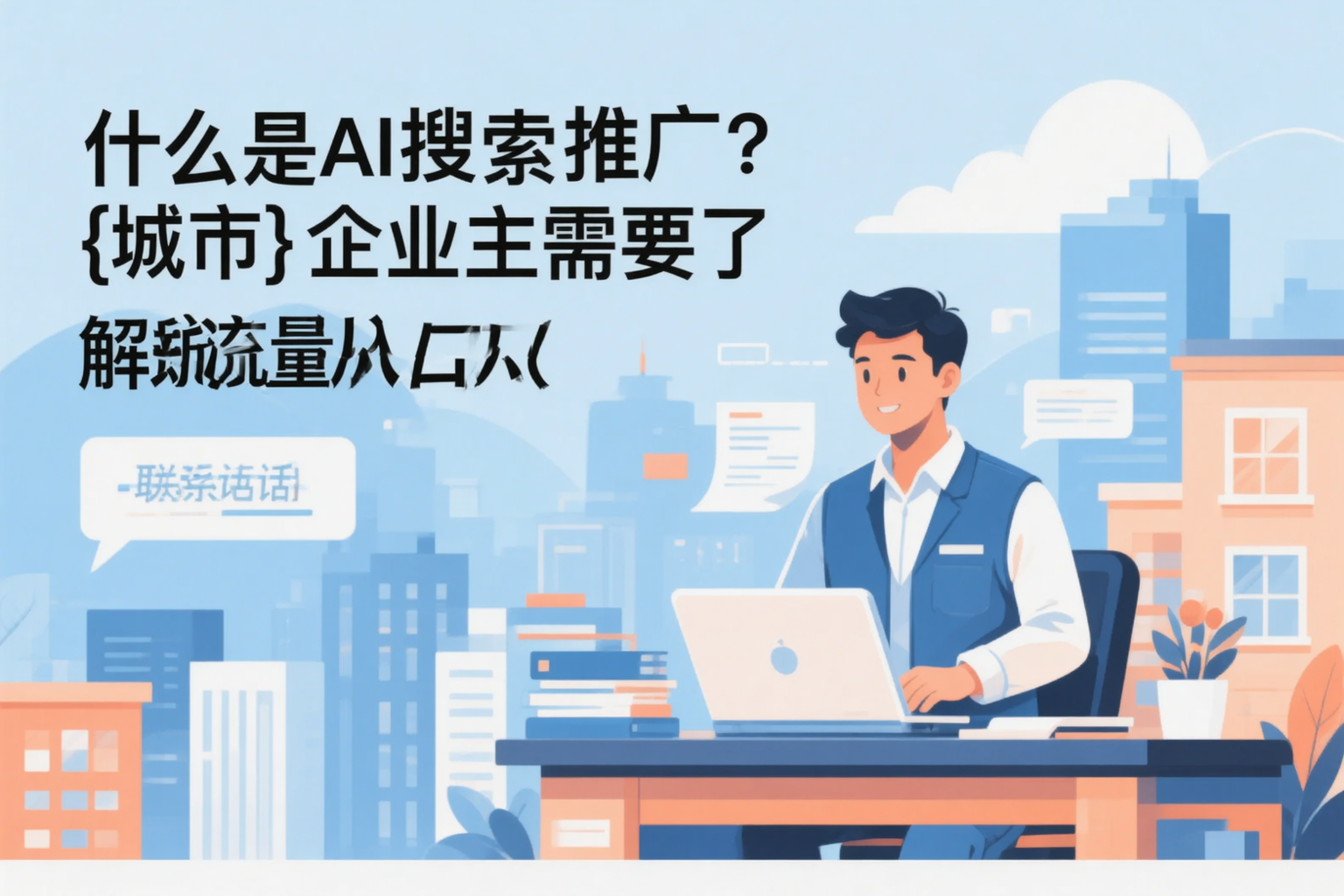 什么是AI搜索推广?西宁企业主需要了解的新流量入口