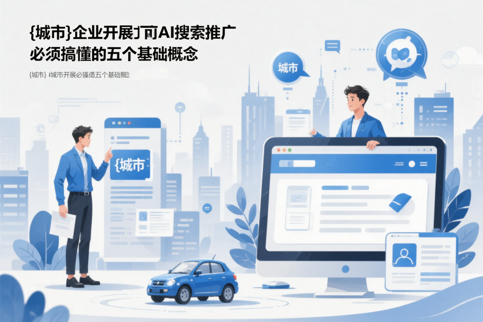 西宁企业开展AI搜索推广前必须搞懂的五个基础概念
